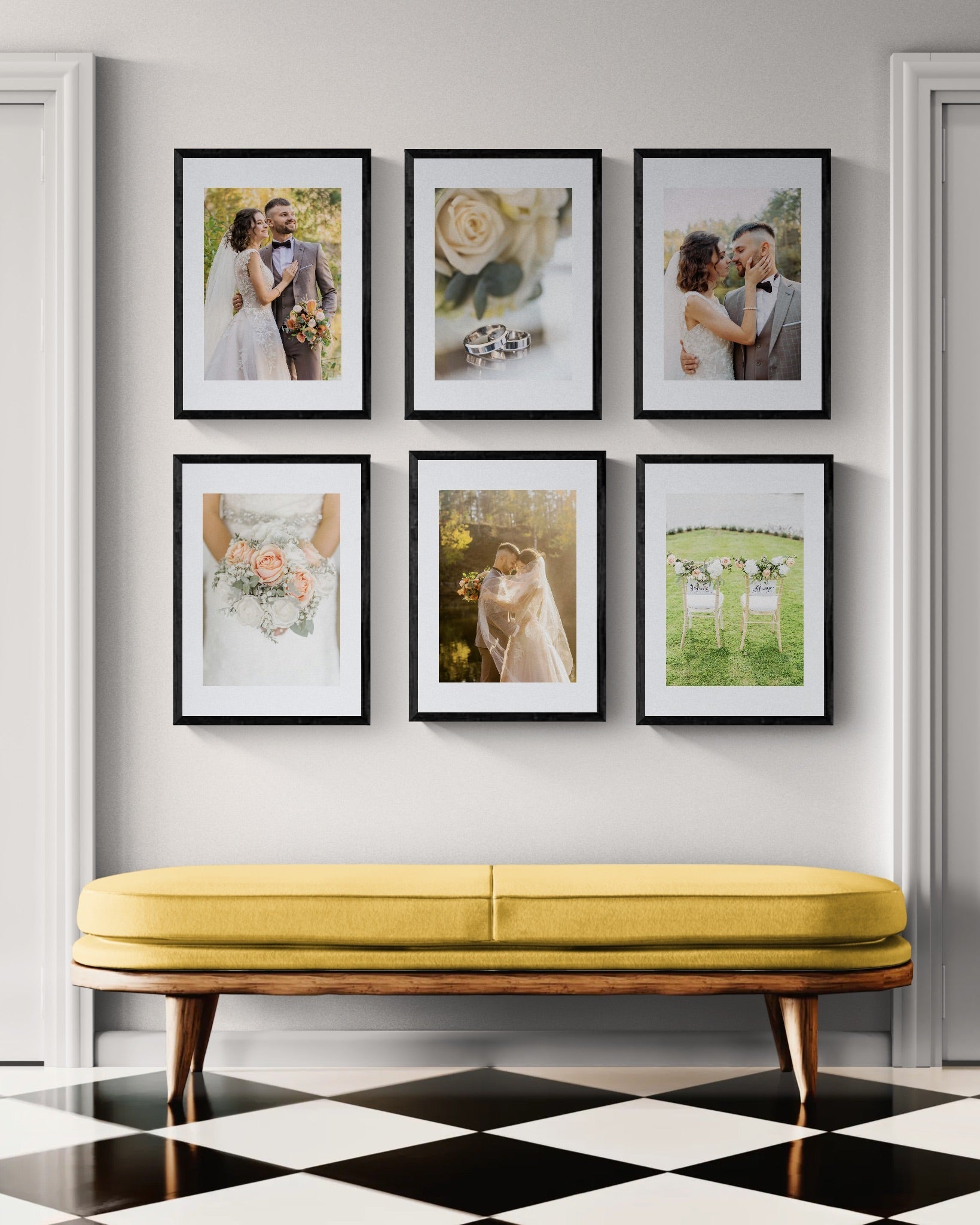 Büyük Çerçeve Duvar Galerisi