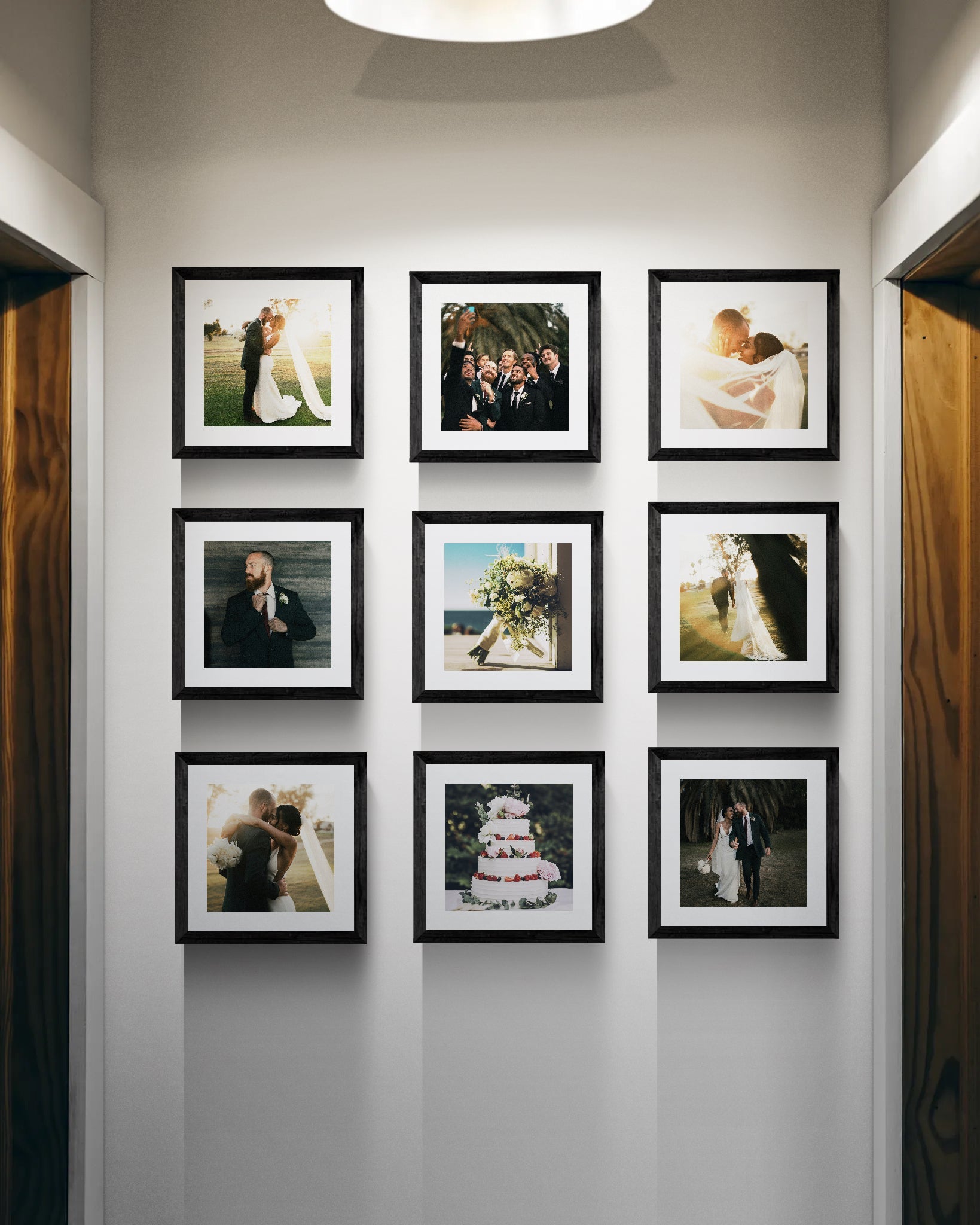 Kare Çerçeve Duvar Galerilesi